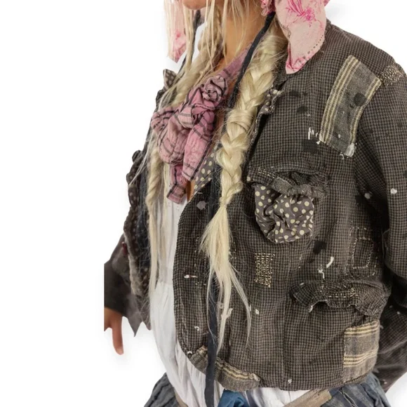 Magnolia Pearl Kelley Cropped Coat JACKET 691-ANDY-OS - Picture 9 of 15